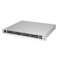 [USW-48-POE] Ubiquiti UniFi Switch USW-48-POE - Conmutador - Gestionado - 48 x 10/100/1000 (32 PoE+) + 4 x Gigabit SFP - sobremesa, montaje en rack - PoE+ (195 W)
