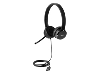 [4XD0X88524] Lenovo 100 - Auricular - en oreja - cableado - USB - negro - para ThinkCentre M80; ThinkPad P14s Gen 2; P15s Gen 2; X13 Gen 2; V14 IGL; Yoga Slim 7 Pro 14