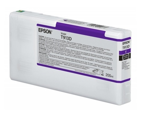 [T913D00] Epson T913 - 200 ml - violeta - original - cartucho de tinta - para SureColor P5000, SC-P5000