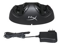 [HX-CPDU-A] HyperX ChargePlay Duo - Estación de carga - 2 conectores de salida (conector de control PS4) - Estados Unidos