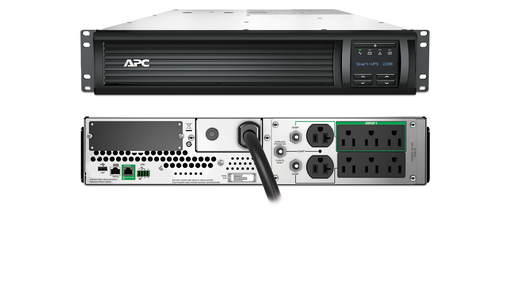 [SMT2200RM2UC] APC Smart-UPS - Battery backup - Line interactive - 1.92 kW - 1920 VA - 120 V - with SmartConnect