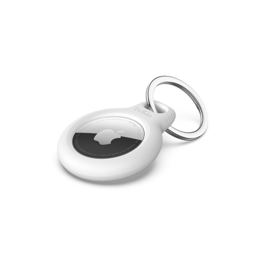 [F8W973btWHT] Belkin - Key Ring - for AirTag White