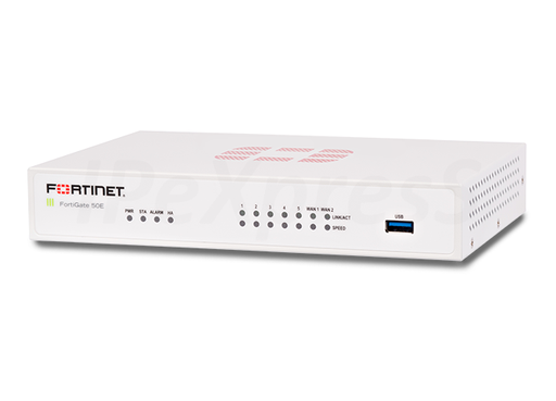 [FortiGate-50E] Hardware FortiGate-50E más 1 año 24x7 FortiCare y FortiGuard Unified Threat Protection (UTP) (FG-50E-BDL-950-12)