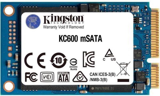 [SKC600MS/256G] Kingston - 256 GB - mSATA - Solid state drive