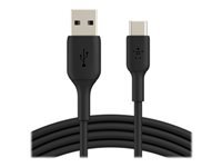 [CAB001bt2MBK] Belkin BOOST CHARGE - Cable USB - USB-C (M) a USB (M) - 2 m - negro