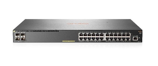[JL356A] HPE Aruba 2540 24G PoE+ 4SFP+ - Conmutador - Gestionado - 24 x 10/100/1000 (PoE+) + 4 x 10 Gigabit Ethernet / 1 Gigabit Ethernet SFP+ - sobremesa, montaje en rack, montaje en pared - PoE+ (370 W)