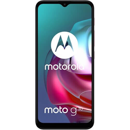 [PAMK0015SV] Motorola Moto G30 - Smartphone - Android - 128 GB - Pastel Sky - Touch - Dual SIM XT2129-1