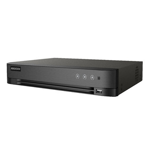 [iDS-7208HUHI-M1/S] Hikvision - Standalone DVR - 8 Video Channels - Networked - 5 MP 1U H.265 Acu