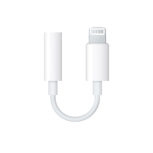 [MMX62AM/A] Apple Lightning to 3.5 mm Headphone Jack Adapter - Lightning to headphone jack adapter - Lightning (M) to stereo mini jack (F) - for Apple iPad/iPhone/iPod (Lightning)