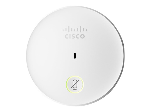 [CS-MIC-TABLE-J] Cisco Telepresence Table - Micrófono - para Spark Room 55, Room 70, Room Kit, Room Kit Plus, Codec Plus; TelePresence SX10; TelePresence System SX20; Webex Room 55, Room 70, Codec Plus
