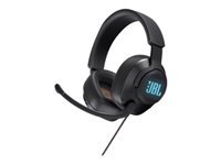 [JBLQUANTUM400BLKAM] JBL Quantum 400 - Auricular - tamaño completo - cableado - conector de 3,5 mm, USB-A - negro