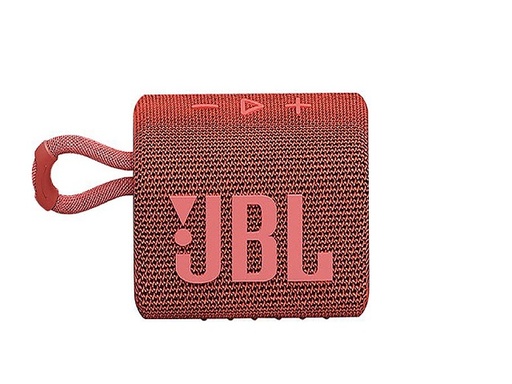 [JBLGO3REDAM] JBL Go 3 - Altavoz - para uso portátil - inalámbrico - Bluetooth - 4.2 vatios - rojo