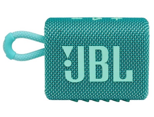 [JBLGO3TEALAM] JBL Go 3 - Altavoz - para uso portátil - inalámbrico - Bluetooth - 4.2 vatios - teal