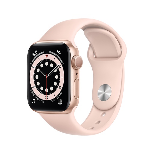 [MG123LZ/A] Apple - Smart watch - Bluetooth - 32 GB - Aluminum silver - Series 6 GPS 40mm