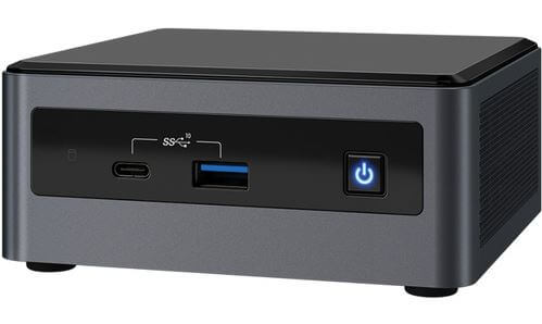 [BXNUC10i7FNHN] Intel NUC10i7FNHN - PC barebone - Core i7 - DDR4 SODIMM - No Codec / No Cord