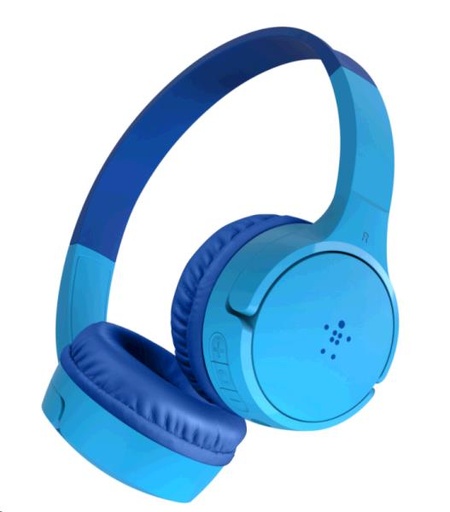 [AUD002btBL] Belkin - Headphones - Wireless - On-Ear  for Kids BL