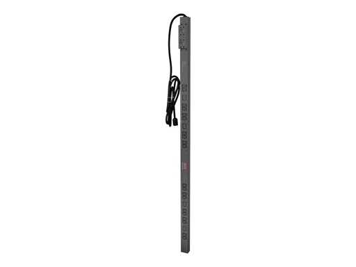 [AP7541] APC Basic Rack PDU Zero U - Unidad de distribución de potencia (montaje en bastidor) - CA 200/208 V - 4992 VA - input: NEMA L6-30 - conectores de salida: 24 (IEC 60320 C13, IEC 60320 C19) - 0U - negro - para P/N: SMX750C, SMX750CNC, SRT10KXLTW, SRT3000XLTW, SRT5KRMXLW-TW, SRT6KXLTW, SRT8KXLJ
