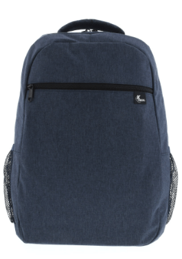 [XTB-220] Xtech - Notebook carrying backpack - 15.6" - Durable polyester - Blue - Durham XTB-220