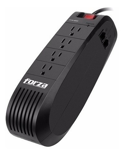 [FVR-1011USB] Forza - Automatic voltage regulator - AC 115 V - 4 Tomas de Corriente - 1000 VA - NEMA 2-USB 500W