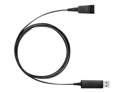 [230-09] Jabra LINK 230 - Adaptador para auriculares - USB macho a Desconexión rápida