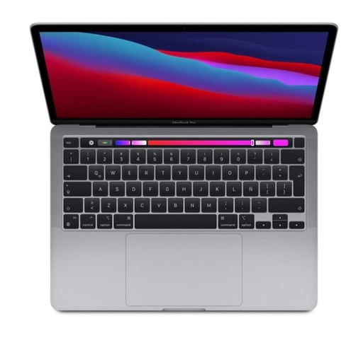[MYD82LA/A] Apple MacBook Pro - Notebook - 13" - Apple M1 N/A - 8 GB - 256 GB - Apple macOS Big Sur 11.0 - Gray - Spanish