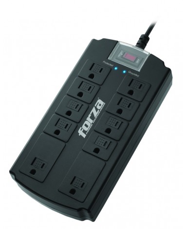 [RSO-06TUSB] Forza - Surge protector - Rotating Outlets - AC 110 V - 8 Tomas de Corriente - 6-NEMA 2-USB 1800W