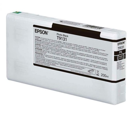[T913100] Epson T9131 - 200 ml - Photo Negro - original - cartucho de tinta - para SureColor P5000, SC-P5000
