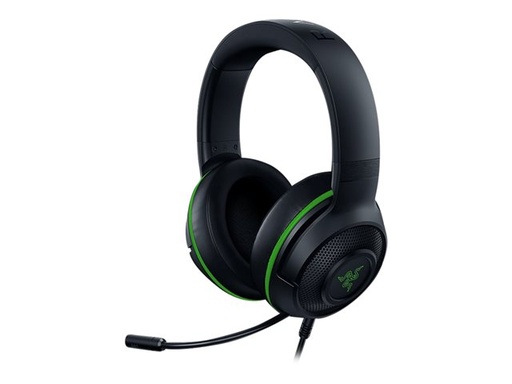 [RZ04-02890400-R3M1] Razer Kraken X for Xbox - Auricular - tamaño completo - cableado - conector de 3,5 mm - negro