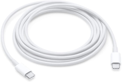 [MLL82AM/A] Apple USB-C Charge Cable - Cable USB - USB-C (M) a USB-C (M) - 2 m - para 10.9-inch iPad Air; iMac; iPad Pro de 11; 12; Mac mini; MacBook; MacBook Air; MacBook Pro