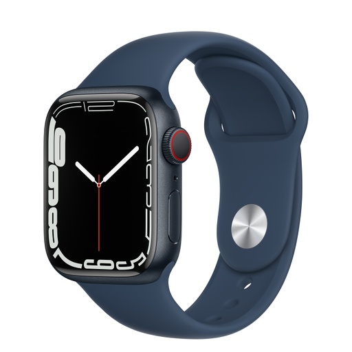[MKN13LZ/A] Apple Watch Series 7 GPS - Smart watch - Blue - MKN13LZ/A
