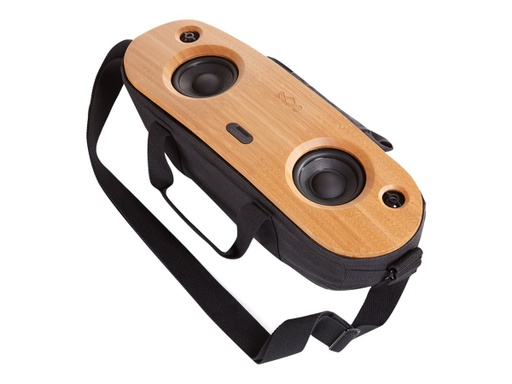 [EM-JA014-SB] House of Marley Bag of Riddim 2 - Altavoz - para uso portátil - inalámbrico - Bluetooth - 2 vías - negro exclusivo