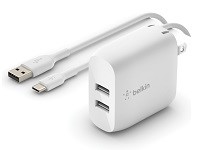 [WCB007dq1MWH-B5] Belkin WCB007dq1MWH-B5 - Battery charger - 32 Watt - Lithium - Para Universal - + Cable USB-C to LGT