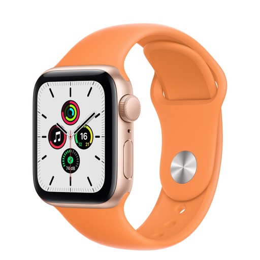 [MKQ03LZ/A] Apple Watch - Smart watch - Gold - SE GPS 40mm Aluminiu