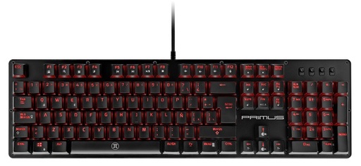 [PKS-103S] Primus Gaming - Keyboard - Wired - Spanish - USB - Ball100T Rd PKS-103S
