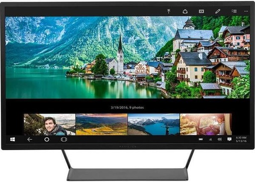[V1M69AA#ABA] HP Pavilion - Monitor LED - 32" (32" visible) - 2560 x 1440 - WVA+ - 300 cd/m² - 3000:1 - 7 ms - 2xHDMI, DisplayPort - negro