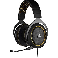 [CA-9011214-NA] Corsair Memory Corsair Pro Surround - CA-9011214-NA - Headset - Para Computer / Para Game console / Para Tablet - Wired - Yellow