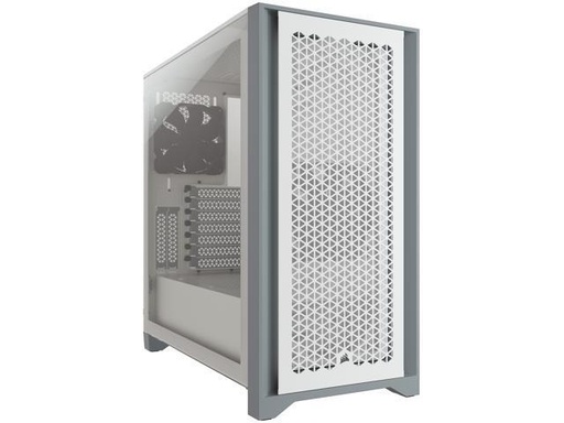 [CC-9011201-WW] CORSAIR 4000D AIRFLOW - Torre - ATX - panel lateral con ventana (cristal templado) - sin fuente de alimentación (ATX) - blanco - USB/Audio