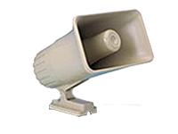 [702] Honeywell - Self contained dual-tone electronic siren 6-12VDC - 30 watt - Tono dual - Trino o constante - Alambres cerrados,facilmente minipulados - Potencial nominal de 30 vatios - Gabinete de proteccion disponible (743BE)