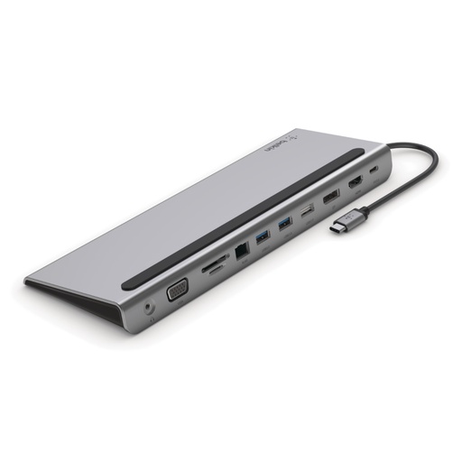 [INC004btSGY] Belkin - Hub - 11 puertos - USB-C Multiport Dock