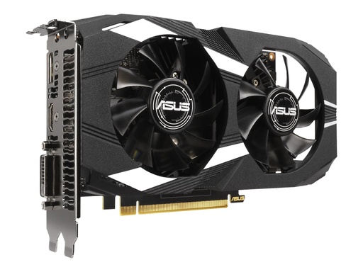 [DUAL-GTX1650-O4G] ASUS DUAL-GTX1650-O4G - OC Edition - tarjeta gráfica - GF GTX 1650 - 4 GB GDDR5 - PCIe 3.0 x16 - DVI, HDMI, DisplayPort