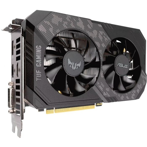 [TUF-GTX1660TI-O6G-EVO-GAMING] ASUS TUF-GTX1660TI-O6G-EVO-GAMING - OC Edition - tarjeta gráfica - GF GTX 1660 Ti - 6 GB GDDR6 - PCIe 3.0 - DVI, 2 x HDMI, DisplayPort