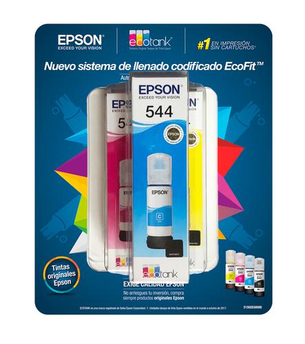 [T544520-3P] Epson - T544520-3 - Ink tank - Color - Pack L1110 L3110 L31