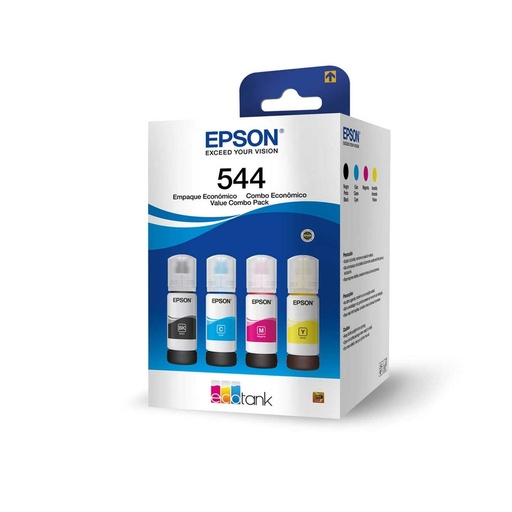 [T544520-4P] Epson - T544520-4P - Ink tank - Color - Pack full set  L1110