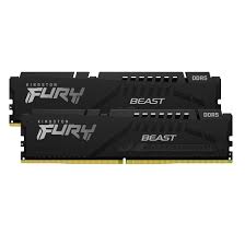 [KF552C40BBK2-32] Kingston FURY Beast - DDR5 - kit - 32 GB: 2 x 16 GB - DIMM de 288 espigas - 5200 MHz / PC5-41600 - CL40 - 1.25 V - sin búfer - on-die ECC - negro