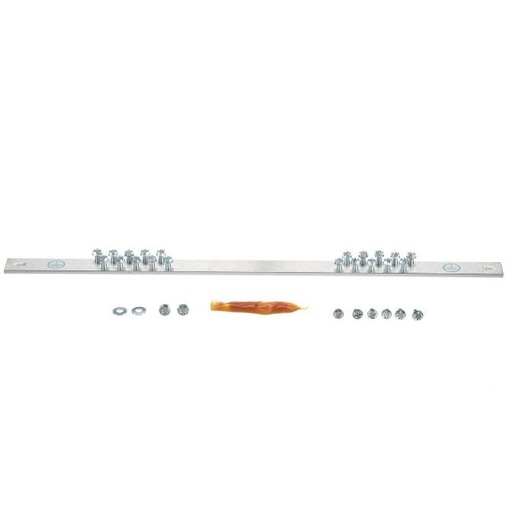 [RGRB19U] /BARRA HORIZONTAL TIERRA P/RACK 19" (20HUECOS)