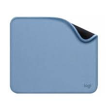 [956-000038] Logitech Studio Series - Alfombrilla de ratón - base de goma antideslizante, fácil deslizamiento, superficie resistente a salpicaduras - gris azulado