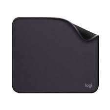 [956-000035] Logitech Studio Series - Alfombrilla de ratón - base de goma antideslizante, fácil deslizamiento, superficie resistente a salpicaduras - grafito