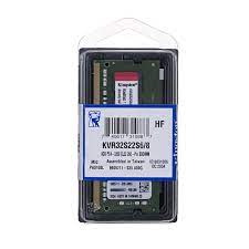[KVR32S22S6/8] Kingston ValueRAM - DDR4 - módulo - 8 GB - SO-DIMM de 260 espigas - 3200 MHz / PC4-25600 - CL22 - 1.2 V - sin búfer - no ECC