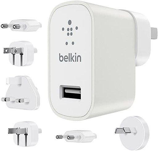 [WCH010dqWH] Belkin - Wall Charger - 108 Watt - Tablet / Phone - Lithium - Para Universal - GaN 4 Port