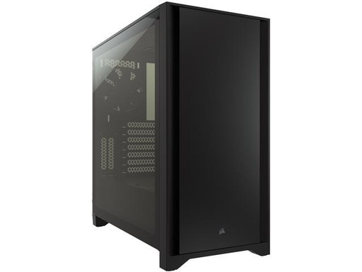 [CC-9011198-WW] CORSAIR 4000D - Torre - ATX - panel lateral con ventana (cristal templado) - sin fuente de alimentación (ATX) - negro - USB/Audio